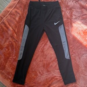 Nike | Dri-fit Sport Training Pants 🏃 | Black Leggings with Gray Panels | SZ M